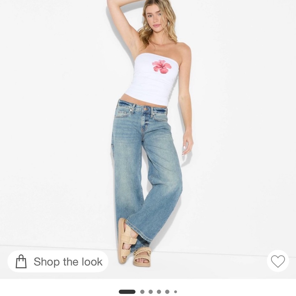 Wild Fable Light Blue Flare Jeans